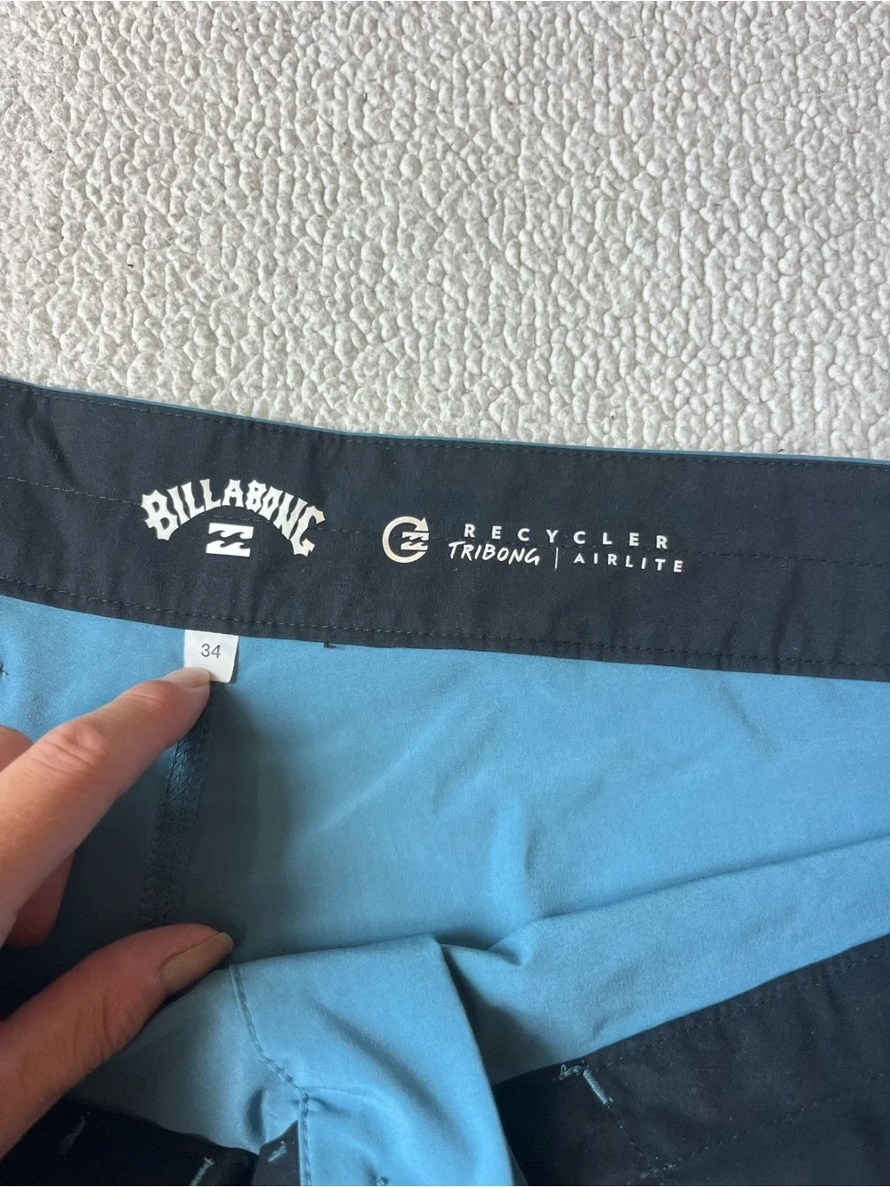 BILLABONG TRIBONG AIRLITE BOARDSHORTS BLUE 34 SWIM MENS